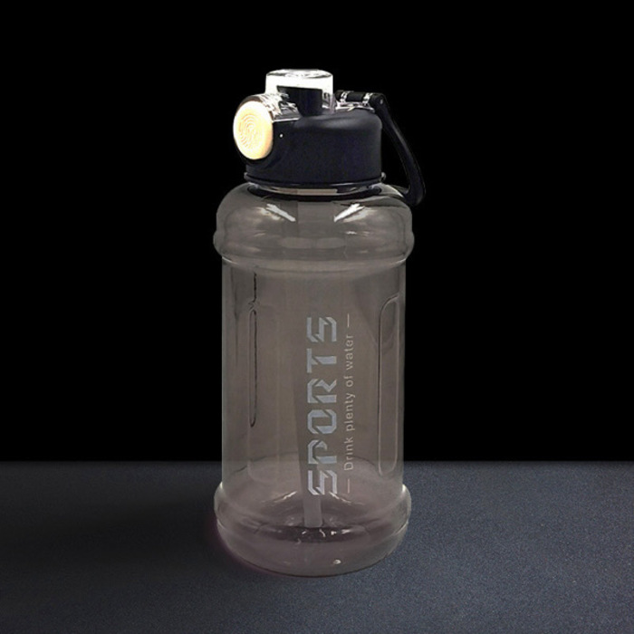 1L Water Bottle with Straw