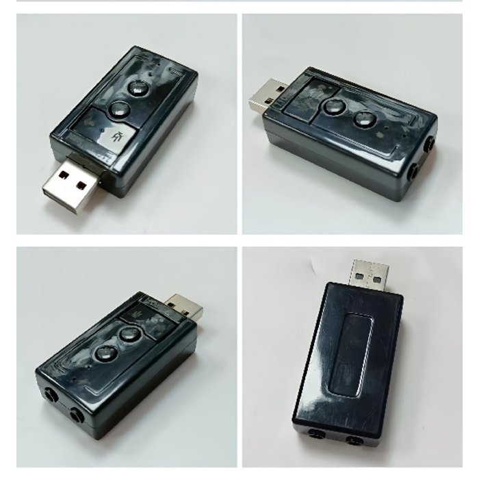 USB 7.1 with wired Sound card