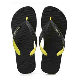 Hotmarzz Black Yellow Flip Flop