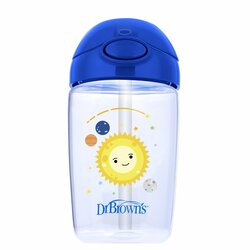 Straw Cup With Lid (350ml)