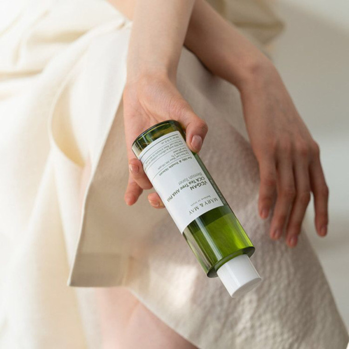 MARY & MAY Vegan CICA Teatree AHA PHA Toner 200ml